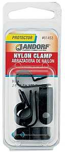 Jandorf 61453 Cable Clamp, Nylon, Black
