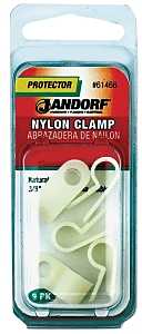Jandorf 61466 Cable Clamp, Nylon, Natural