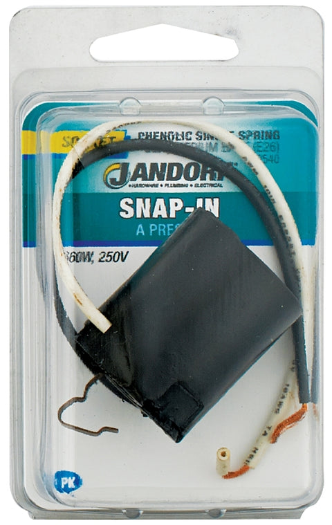 Jandorf 60540 Socket, 250 V, 660 W, Phenolic Housing Material