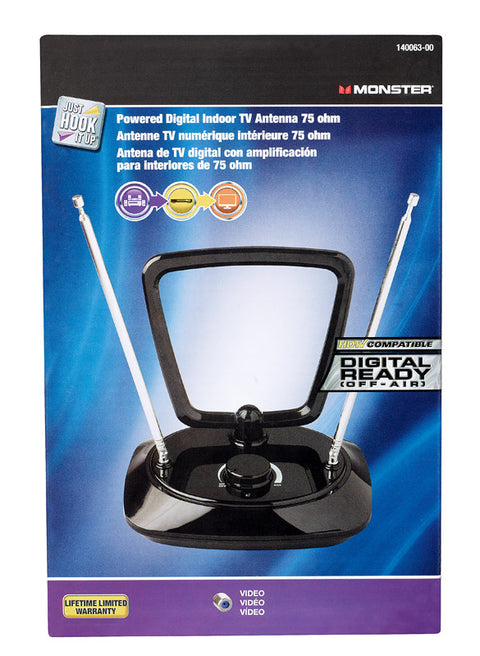 Monster Cable VHF Indoor Television Antenna Mast 1