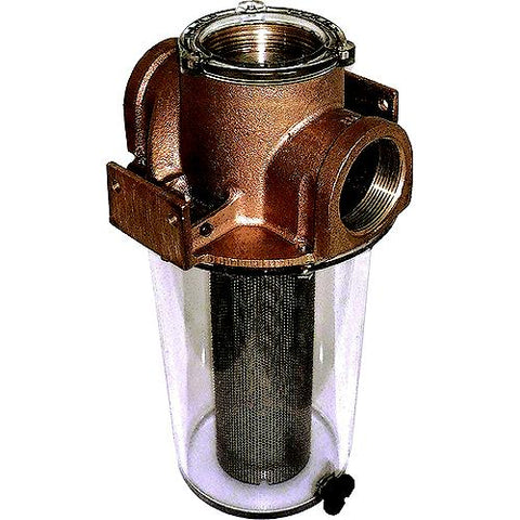 Groco ARG1250S Bronze Strainer With #304 SS Basket
