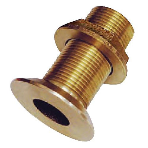 Groco FTH Bronze Flush Thru-Hull With Nut