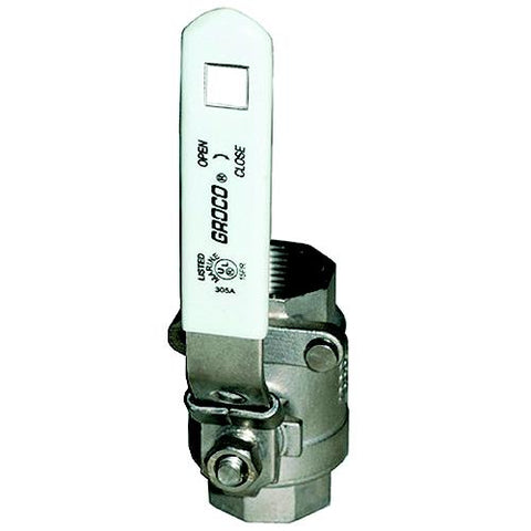 Groco IBV-S Stainless Steel Full-Flow In-line Ball Valve