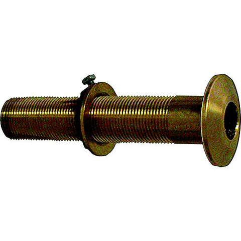 Groco THXL Bronze Extra-Length Thru-Hull With Nut, NPS Thread