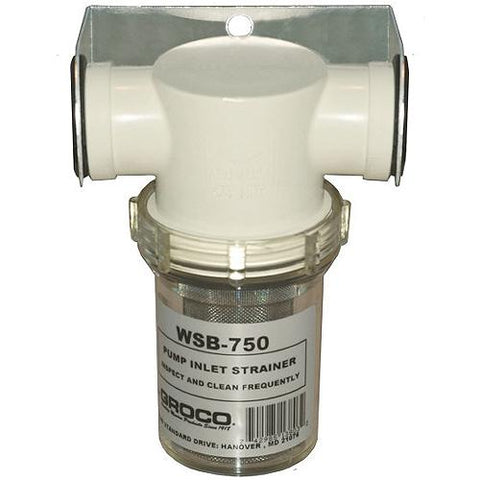 Groco WSB500 Salt-Water Pump Strainer With Stainless Steel Basket
