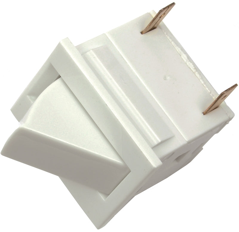 Jandorf 61013 Rocker Switch, 5 A, 250 V, SPST, Tab Terminal, White ...