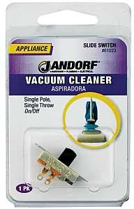 Jandorf 61023 Slide Switch, SPST, Tab Terminal, 3 A, 125 V