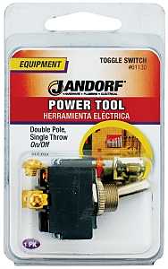 Jandorf 61130 Switch, 15/20 A, 125/277 V, DPST, Screw Terminal