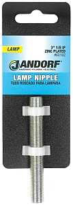 Jandorf 60162 Lamp Nipple, Zinc