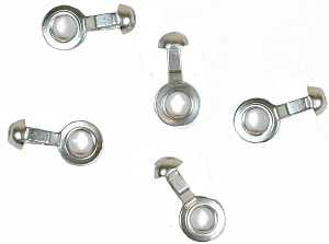 Jandorf 60359 Pull Chain Coupling, #10 Chain, Nickel