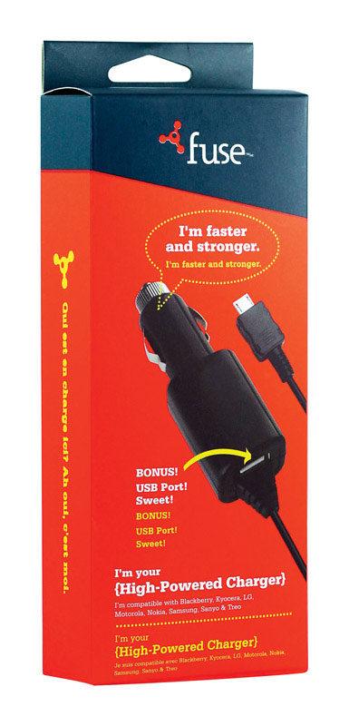 Fuse 6 ft. L Micro USB Phone Charger 1