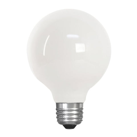 Feit Electric G2540W/950CA/FIL/3/RP LED Bulb, 350 Lumens, 3.8 W, G25 Lamp, 40 W Equivalent, E26 Lamp Base, Clear