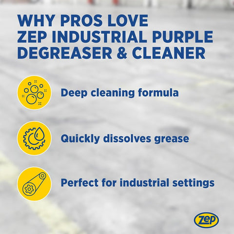 Zep R42310 Degreaser and Cleaner, 32 oz, Liquid, Characteristic, Pack of 12