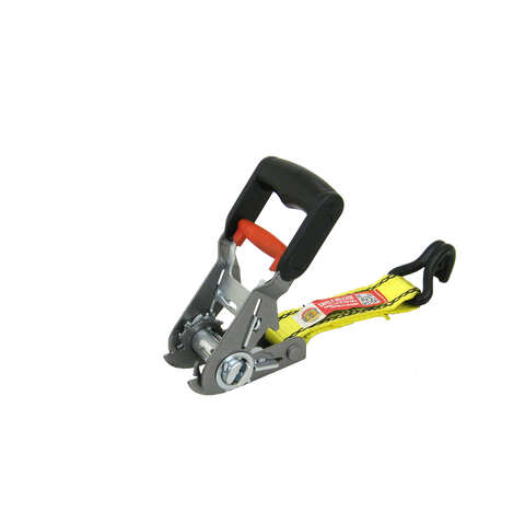 ProGrip 16 ft. L Black/Yellow Tie Down 1000 lb 1 pk