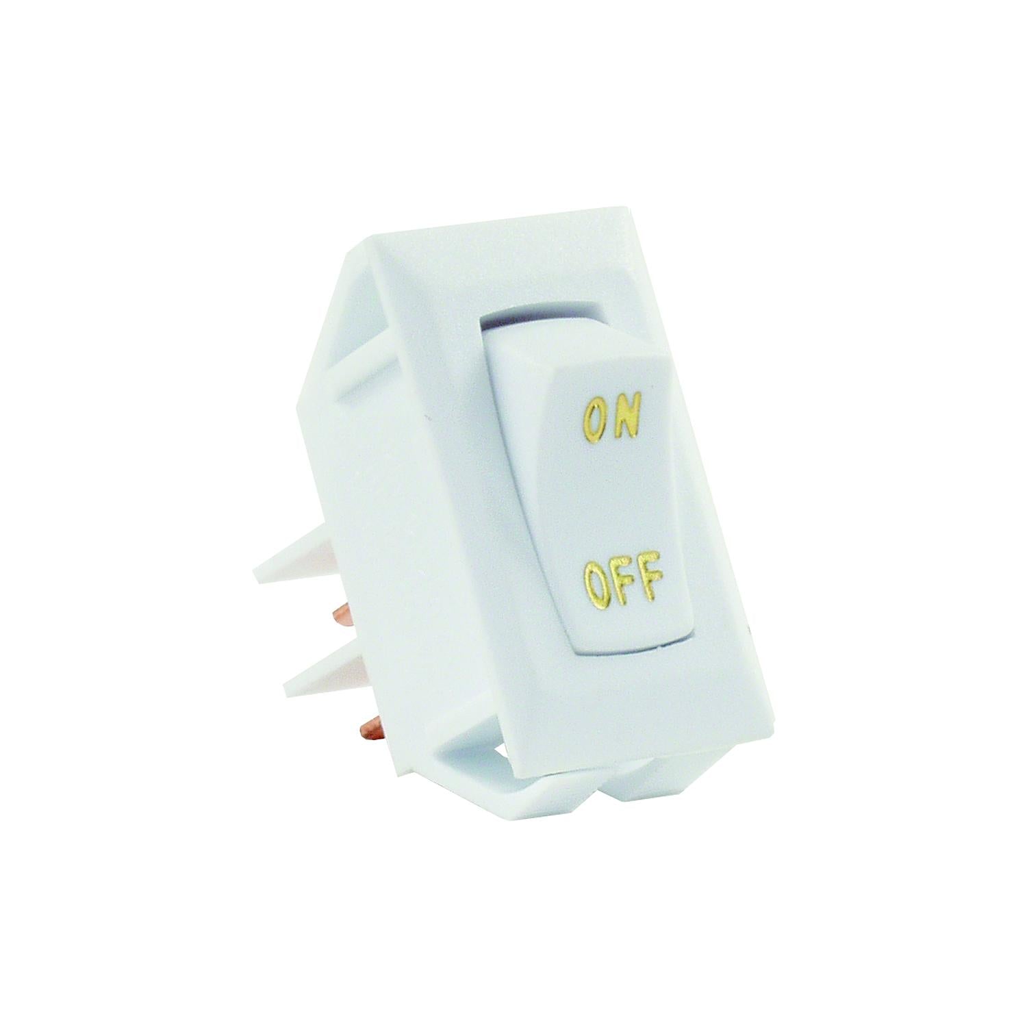 JR Products Labeled 12V On/Off Switch, White – Shell Lumber and Hardware