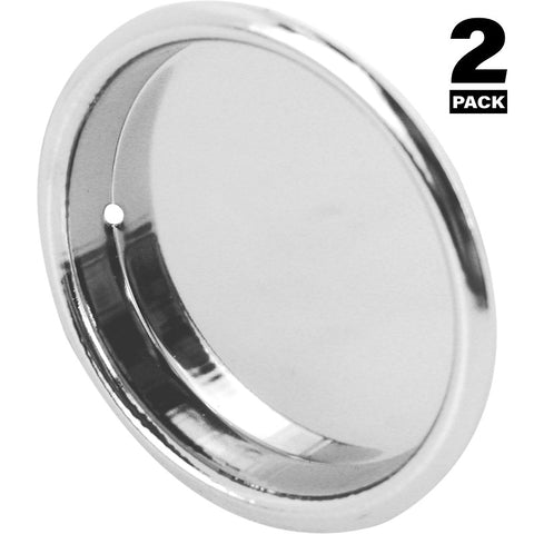 Prime-Line N 6868 Door Pull, 5/16 in D, Steel, Chrome-Plated, Pack of 6