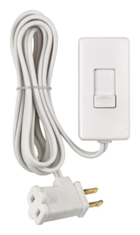 Leviton 300 watts Slide Tabletop Dimmer White