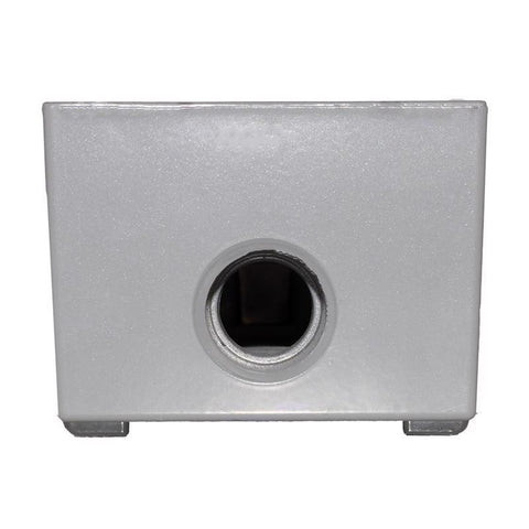 Sigma Engineered Solutions New Work 18.3 cu in Rectangle Die-Cast Metal Weatherproof Box Gray
