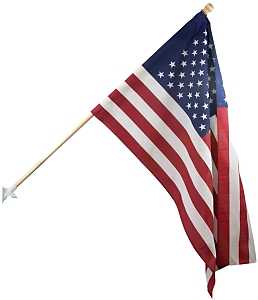 Valley Forge AA99050 Flag Pole Kit, Polyester