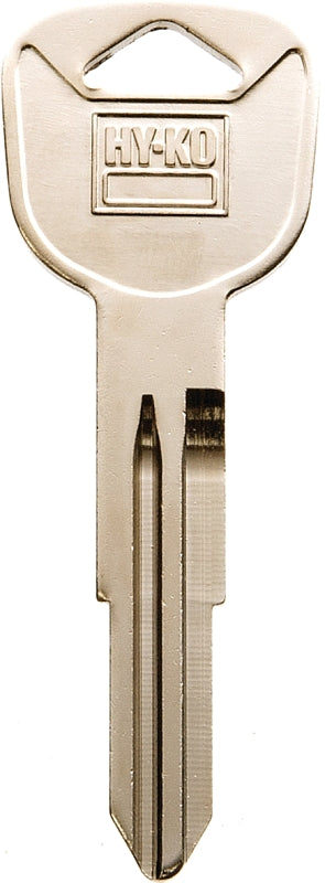 Hy-Ko 11010KK5 Automotive Key Blank, Brass, Nickel, For: Kia Vehicle Locks, Pack of 10
