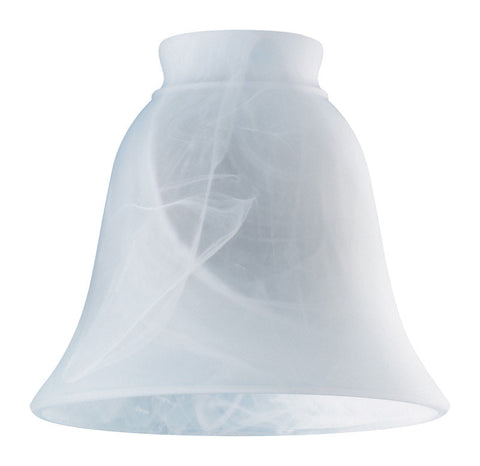 Westinghouse Bell White Glass Lamp Shade 1 pk, Pack of 6