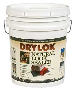 Drylok 22115 Natural Look Sealer, Clear, Liquid, 5 gal, Pail