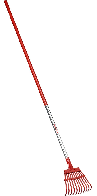 Corona RK 62060 Shrub Rake, 11-Tine, Steel Tine, Metal Handle, Comfort ...