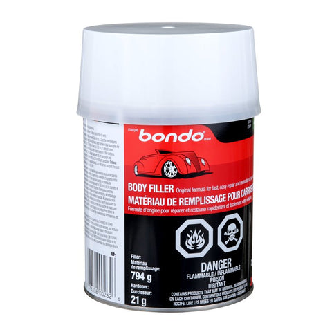 3M 20052 Putty, Gray, 1 qt Can