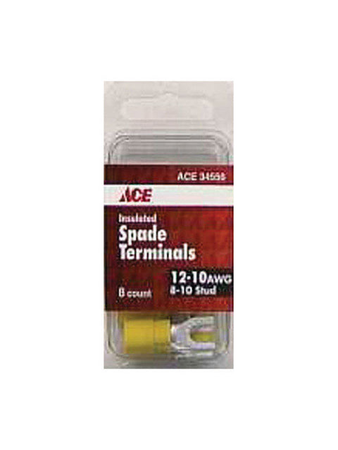 Ace Industrial Spade Terminal Vinyl Yellow 8