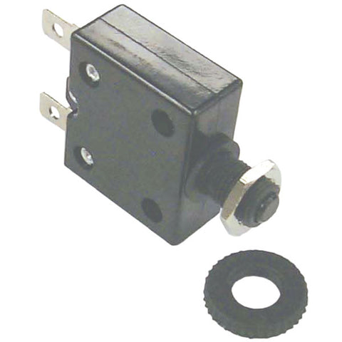 Sierra CB41210 Push Button Circuit Breaker, 10 Amp, White
