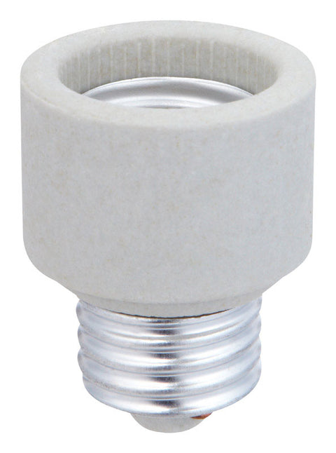 Jandorf Socket Extender 660 watts 250 volts White Medium
