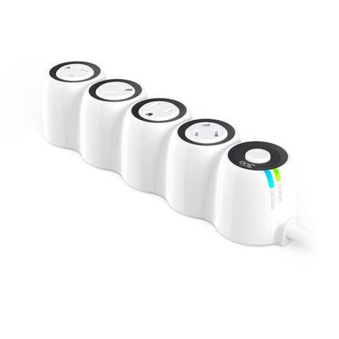 360 Electrical PowerCurve 4 ft. L 4 outlets Smart-Enabled Surge Protector White 1080 J