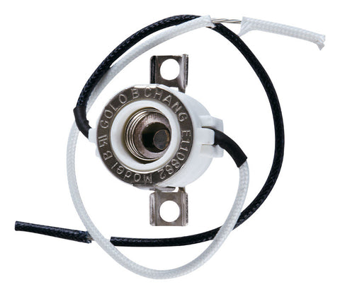 Jandorf Halogen Socket 250 watts 250 volts White E11