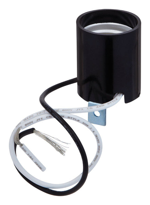 Jandorf Snap-In Socket 660 watts 250 volts Black Medium