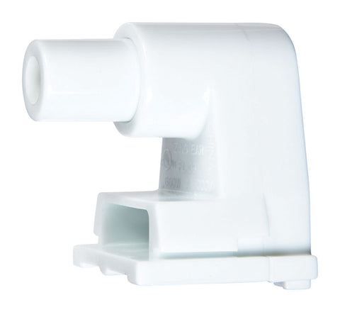 Jandorf Fluorescent Socket 660 watts 600 volts White Pedestal