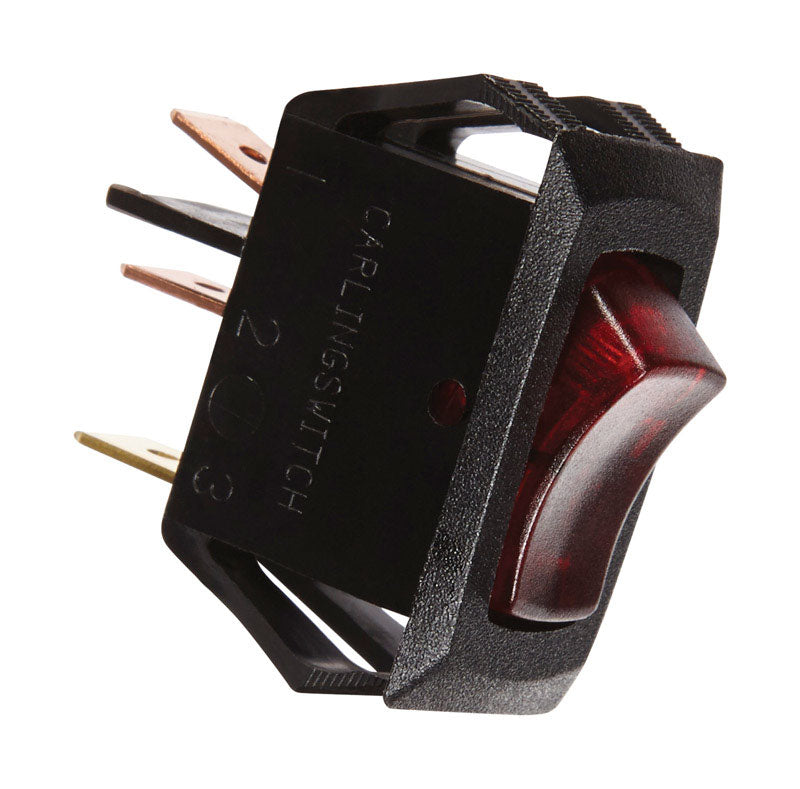 Jandorf 1 Red Illuminated Rocker Switch Rocker – Shell Lumber and Hardware