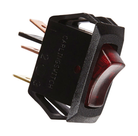 Jandorf 1 Red Illuminated Rocker Switch Rocker