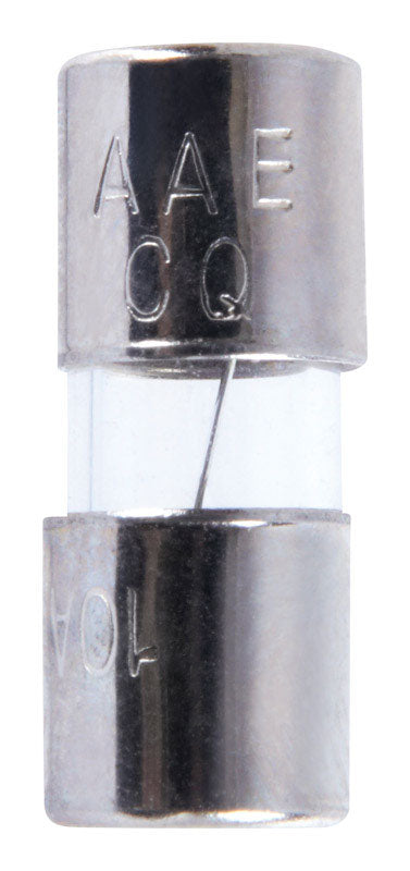 Jandorf Fast Acting Glass Fuse 10 amps 125 volts 1/4 in. Dia. x 5/8 in. L 4 pk For Max protection