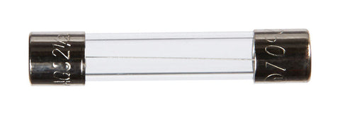 Jandorf Fast Acting Glass Fuse 2.5 amps 250 volts 1/4 in. Dia. x 1-1/4 in. L 4 pk For Max protecti