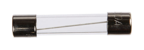 Jandorf Fast Acting Glass Fuse 10 amps 250 volts 1/4 in. Dia. x 1-1/4 in. L 4 pk For Max protectio
