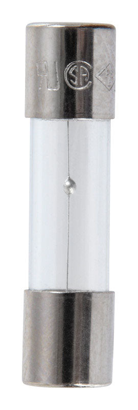 Jandorf Time Delay Glass Fuse 2 amps 250 volts 5 mm Dia. x 20 mm L 2 pk For Medium Time Delay