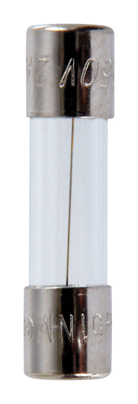 Jandorf Fast Acting Glass Fuse 2 amps 250 volts 5 mm Dia. x 20 mm L 2 pk For Max protection