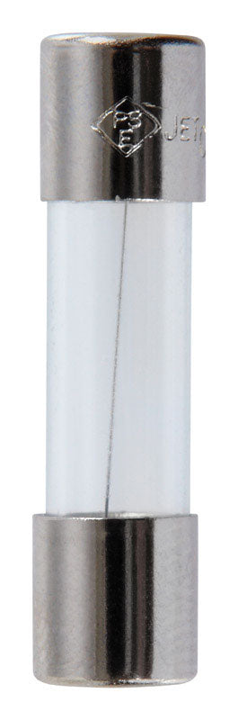 Jandorf Fast Acting Glass Fuse 1 amps 250 volts 1/4 in. Dia. x 1 in. L 4 pk For Max protection