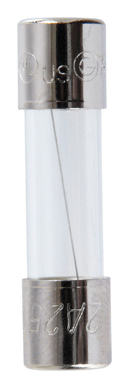 Jandorf Fast Acting Glass Fuse 2 amps 250 volts 1/4 in. Dia. x 1 in. L 4 pk For Max protection