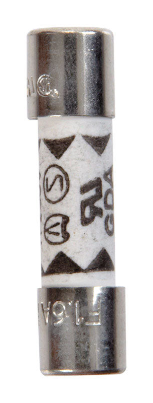 Jandorf Fast Acting Ceramic Fuse 1.6 amps 250 volts 5 mm Dia. x 20 mm L 2 pk For Max protection
