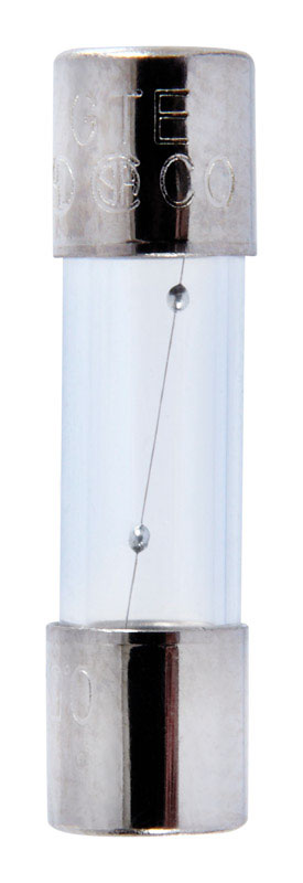 Jandorf Time Delay Glass Fuse 500 milliampere 250 volts 5 mm Dia. x 20 mm L 2 pk For Overload abso