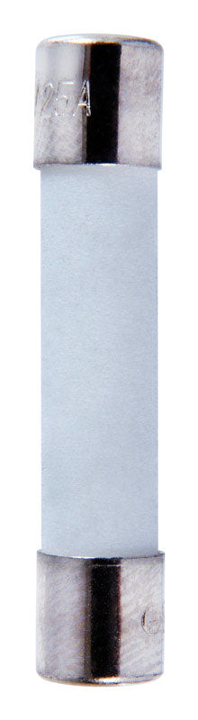 Jandorf Time Delay Ceramic Fuse 25 amps 125 volts 1/4 in. Dia. x 1-1/4 in. L 2 pk For Overload abs