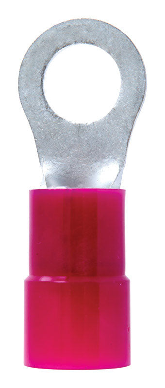 Jandorf Commercial Terminal Ring Nylon 2 AWG 1/2 in. Red 1 pk