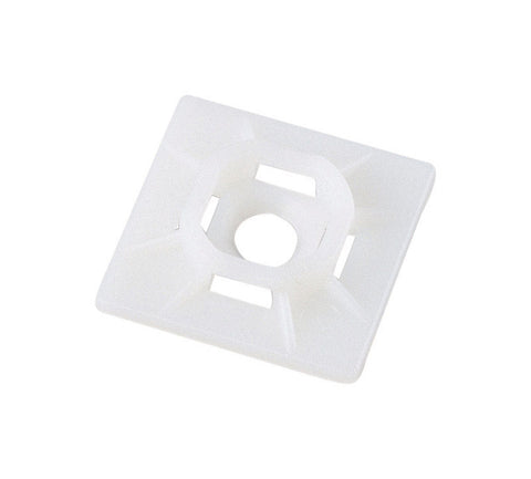 Gardner Bender White Cable Tie Mounting Base 5 pk