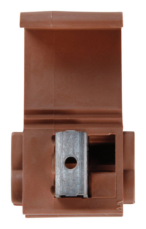 Jandorf Commercial Terminal Self-Stripping Plastic 12-10 AWG Brown 2 pk